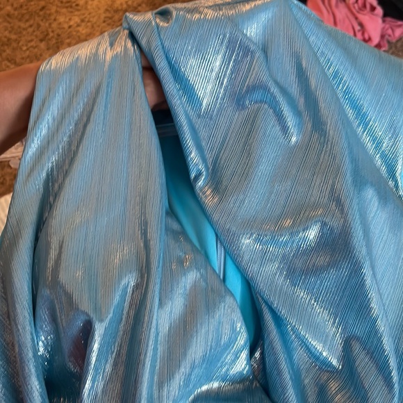 MAC DUGGAL | HIGH NECK SLEEVELESS CUT OUT GOWN | PROM DRESS - Picture 5 of 5